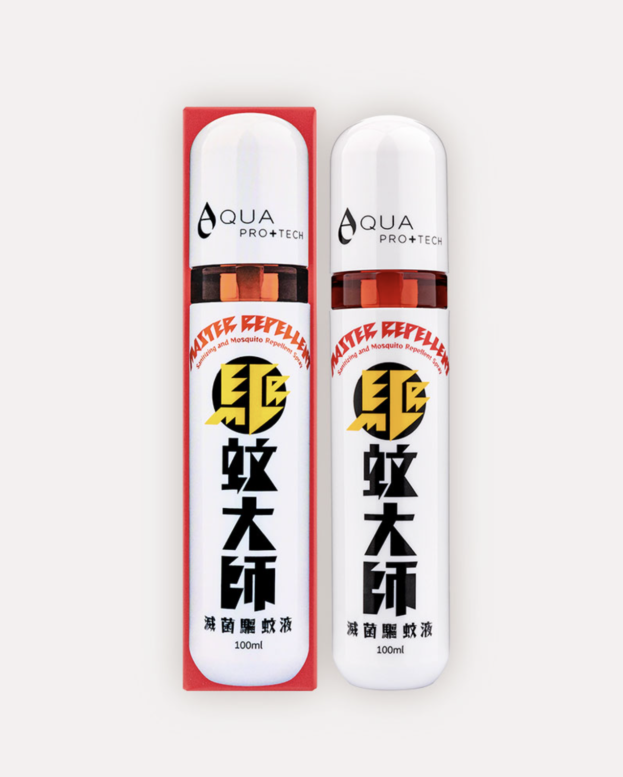 AQUA PRO+TECH | Master Repellent | Sanitizing and Mosquito Repellent Spray