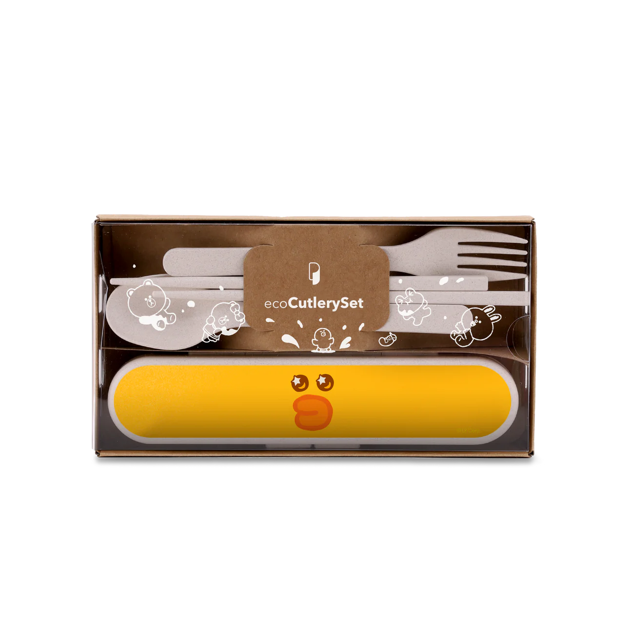 ecoCutlerySet | LINE FRIENDS SALLY – Sparkling Eyes