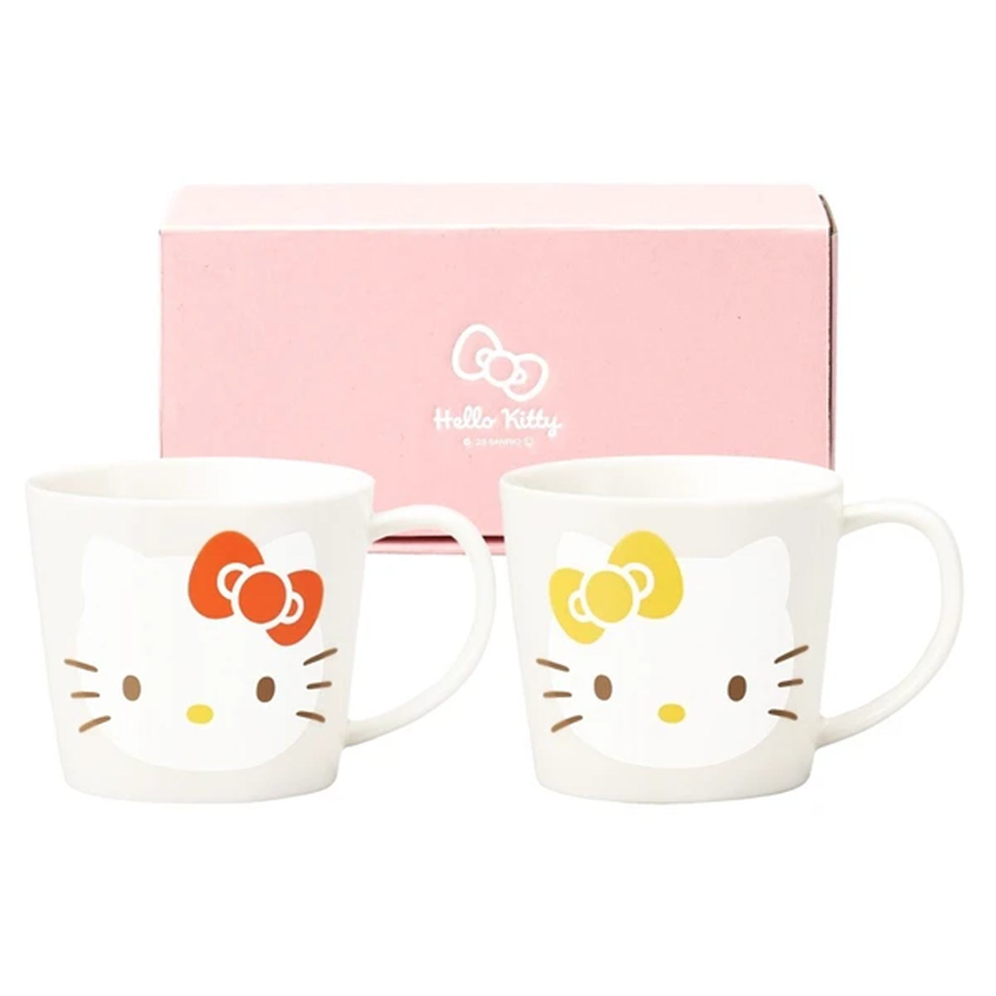 Hello Kitty | White Sisters Mugs | 2Pcs Set | 正價