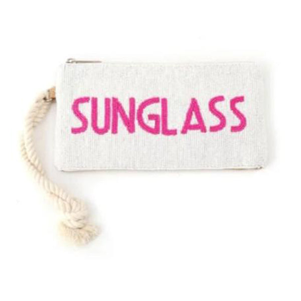 Beads Embroidery Letter Pouch | 正價