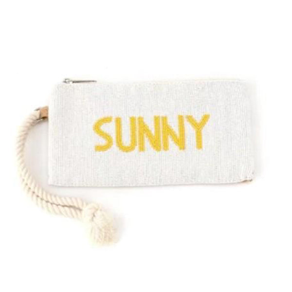 Beads Embroidery Letter Pouch | 正價