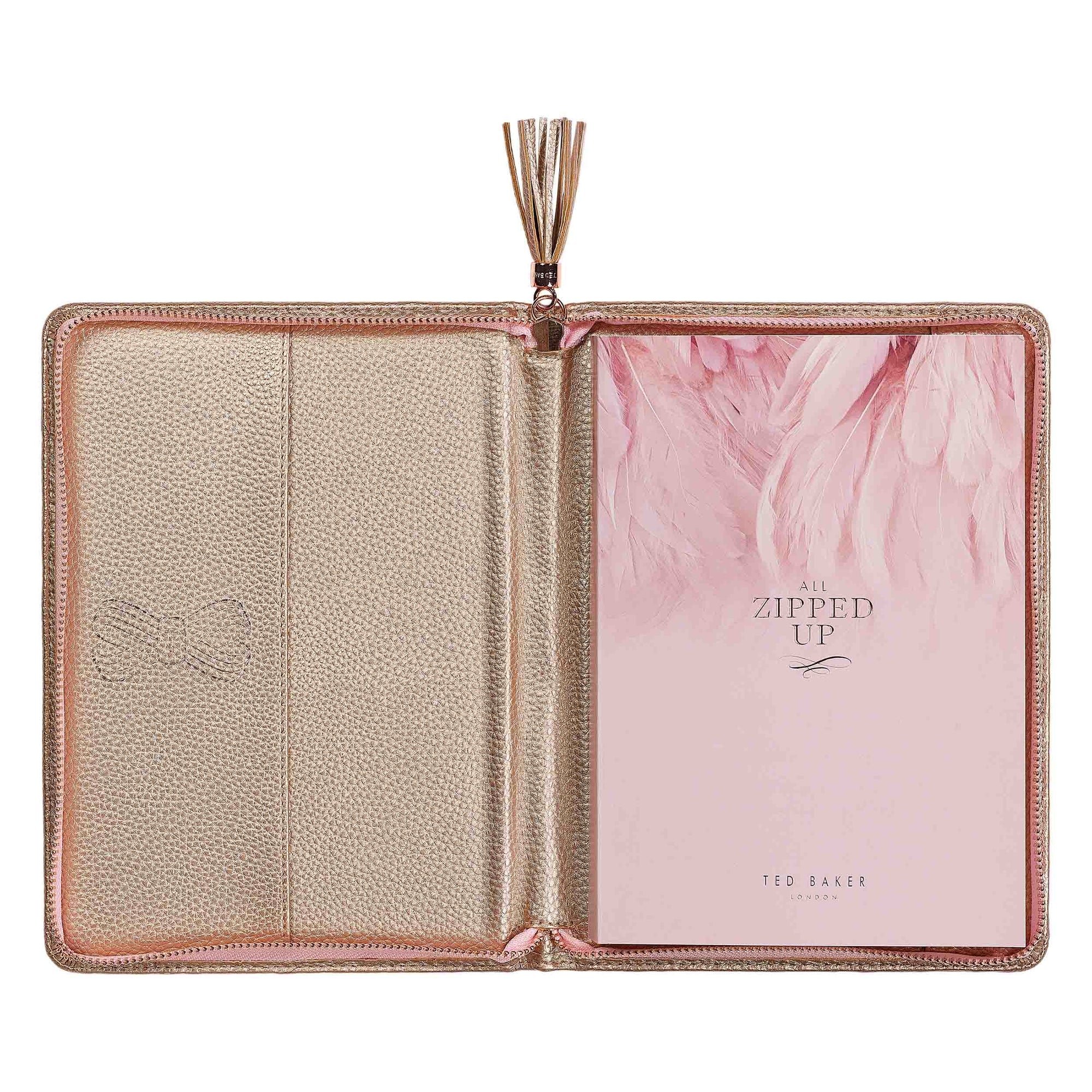 A5 Tassel Folio | Rose Gold (1613150715938)