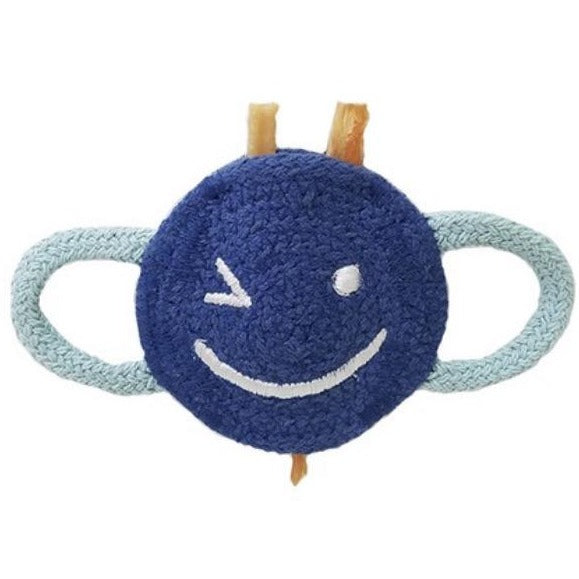 Smiley | Cotton Dental Chew Toy | Navy | 正價