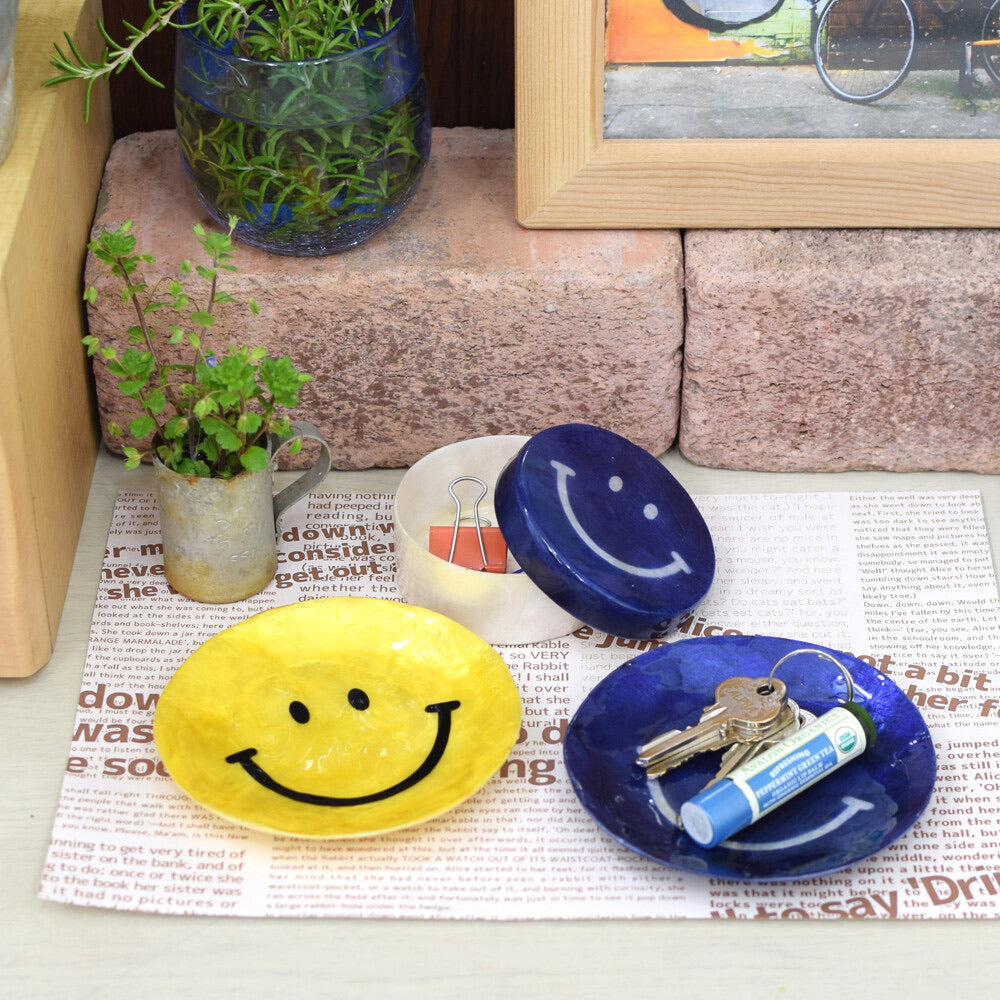 Smiley | Tray | Navy | 正價 (4586661511242)