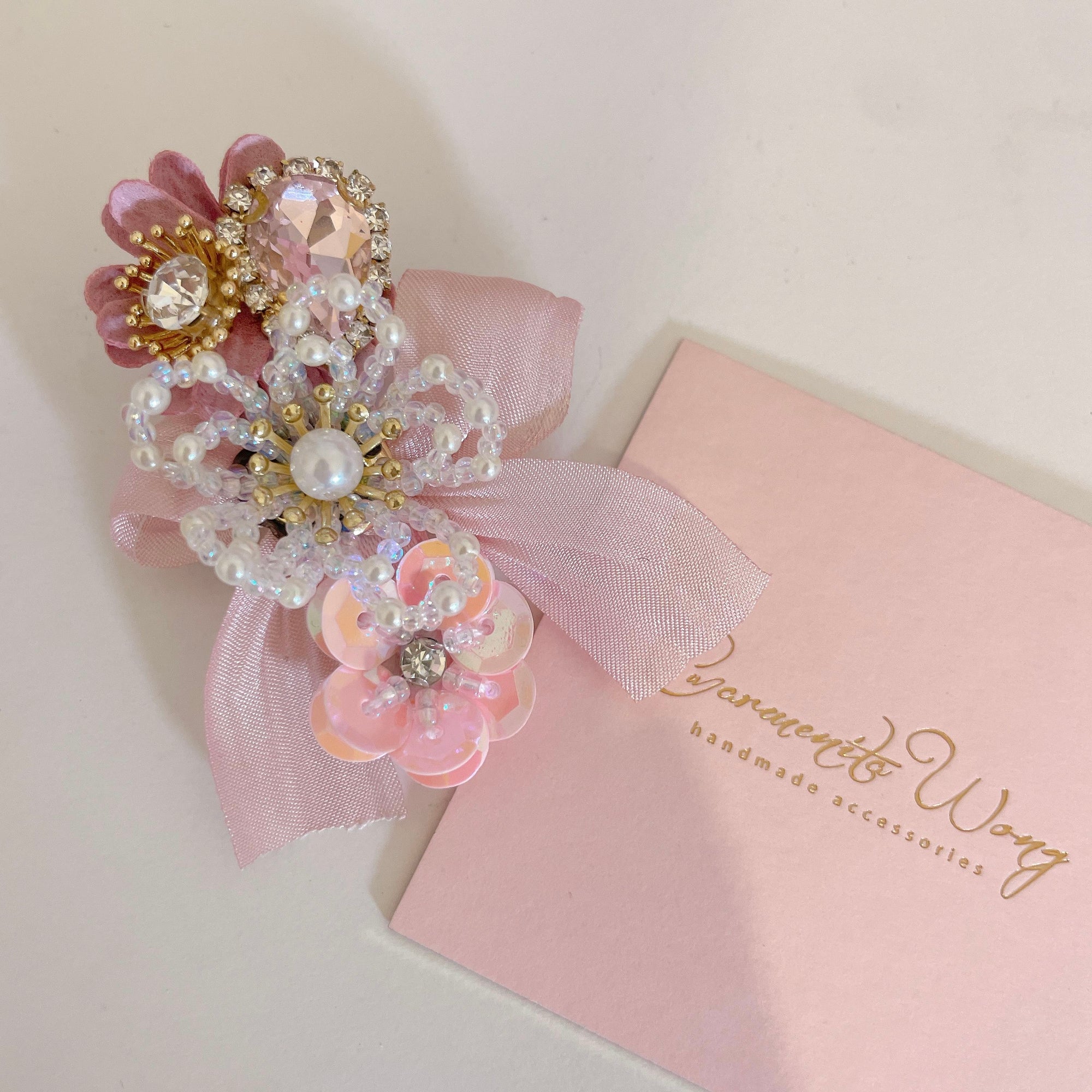 Carmenita Wong | Hair Clip | HC09 Pink