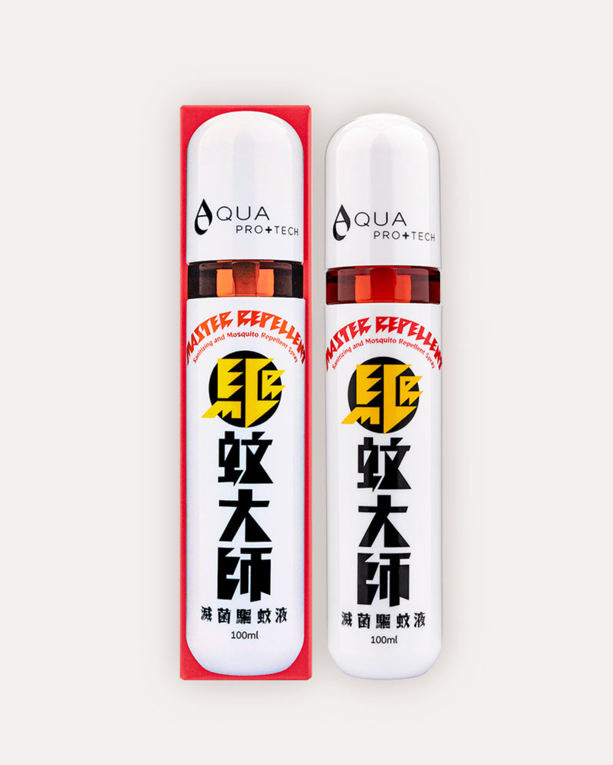 AQUA PRO+TECH | Master Repellent | Sanitizing and Mosquito Repellent Spray