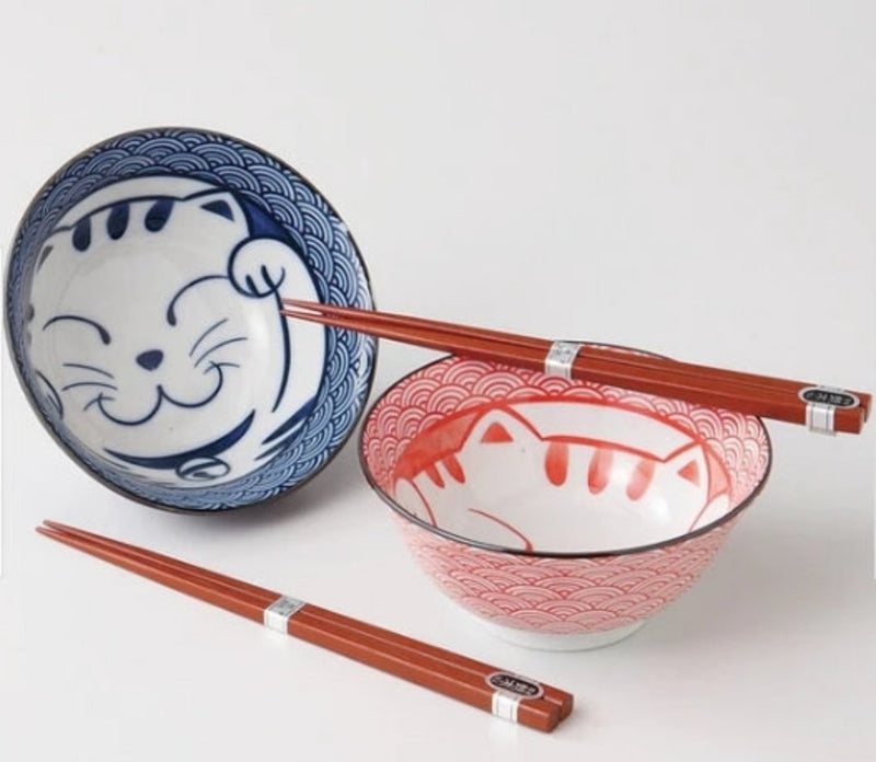 Mino Ware | Aomi Neko Multi-Use Bowl | 2Pcs Set | 正價