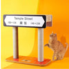 Hong Kong Street Name Cat Scratcher