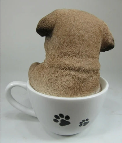 Children Ornament | Pug with Cup | 正價