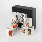 Mino Ware | Fukuraku Sake Bottle | 5Pcs Set | 正價