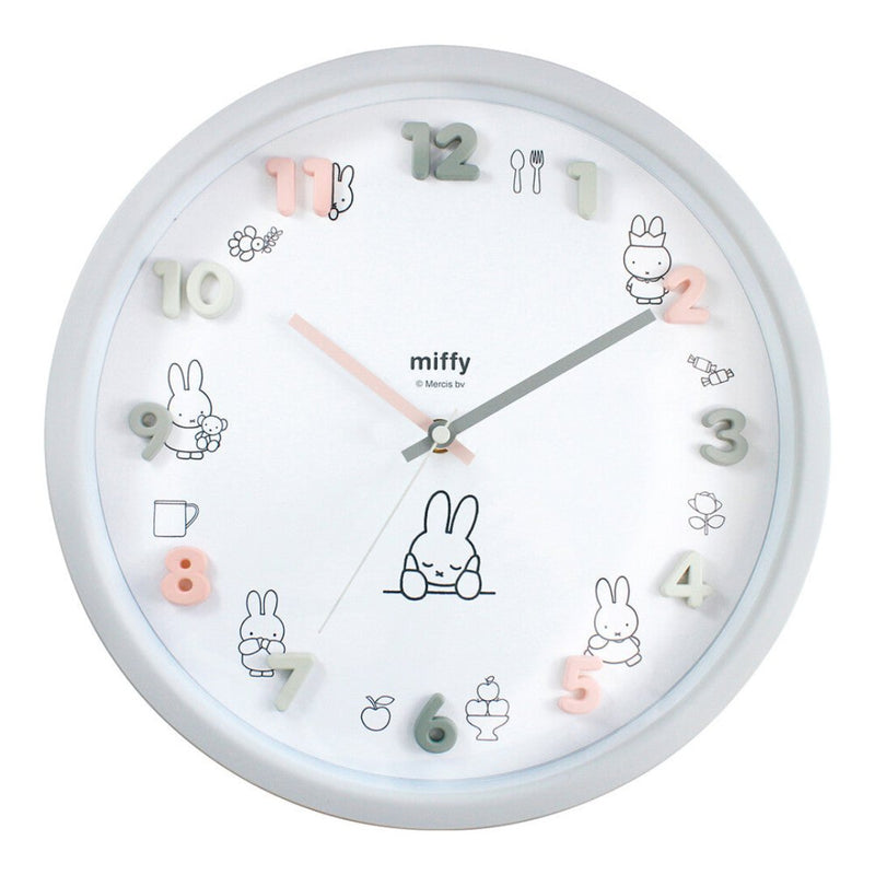 Miffy | Icon Wall Clock | Gray | 正價