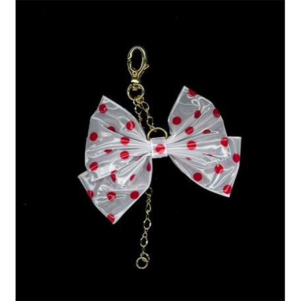 促銷 |Ribbon Key Ring | White