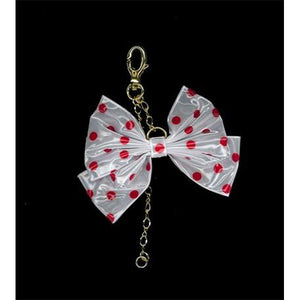 促銷 |Ribbon Key Ring | White