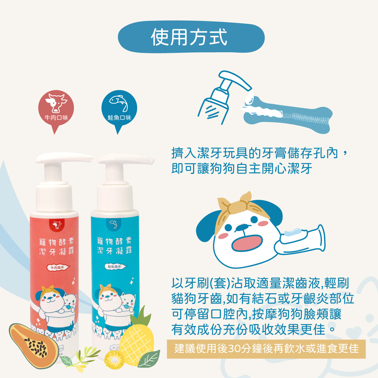 Dog Pet Care | 寵物酵素抗菌潔牙凝露｜正價