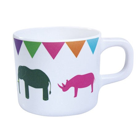 促銷 |Melamine Mug | Animal | White
