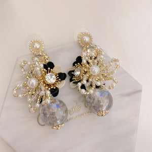 Carmenita Wong | Earrings | FF39 Black