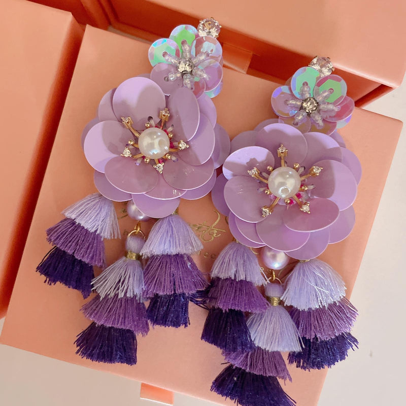 Carmenita Wong | Earrings | T10 Purple