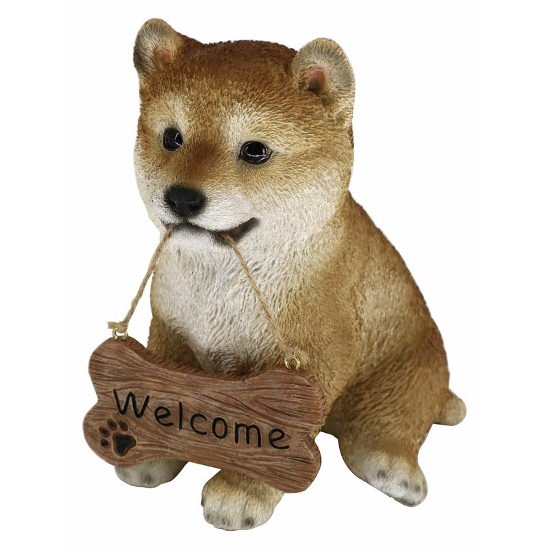 Children Ornaments | Shiba with Welcome Sign | 正價