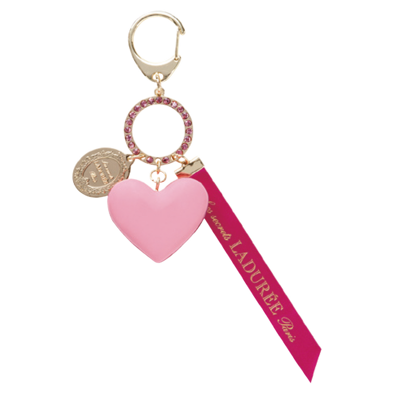 促銷 |Heart Shaped Bag Charm | Macaron Coeur Framboise