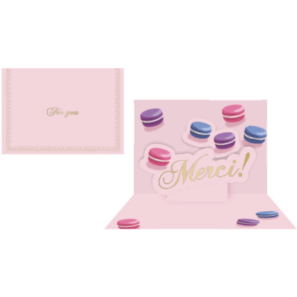 促銷 |Message Card | Macaron Rose