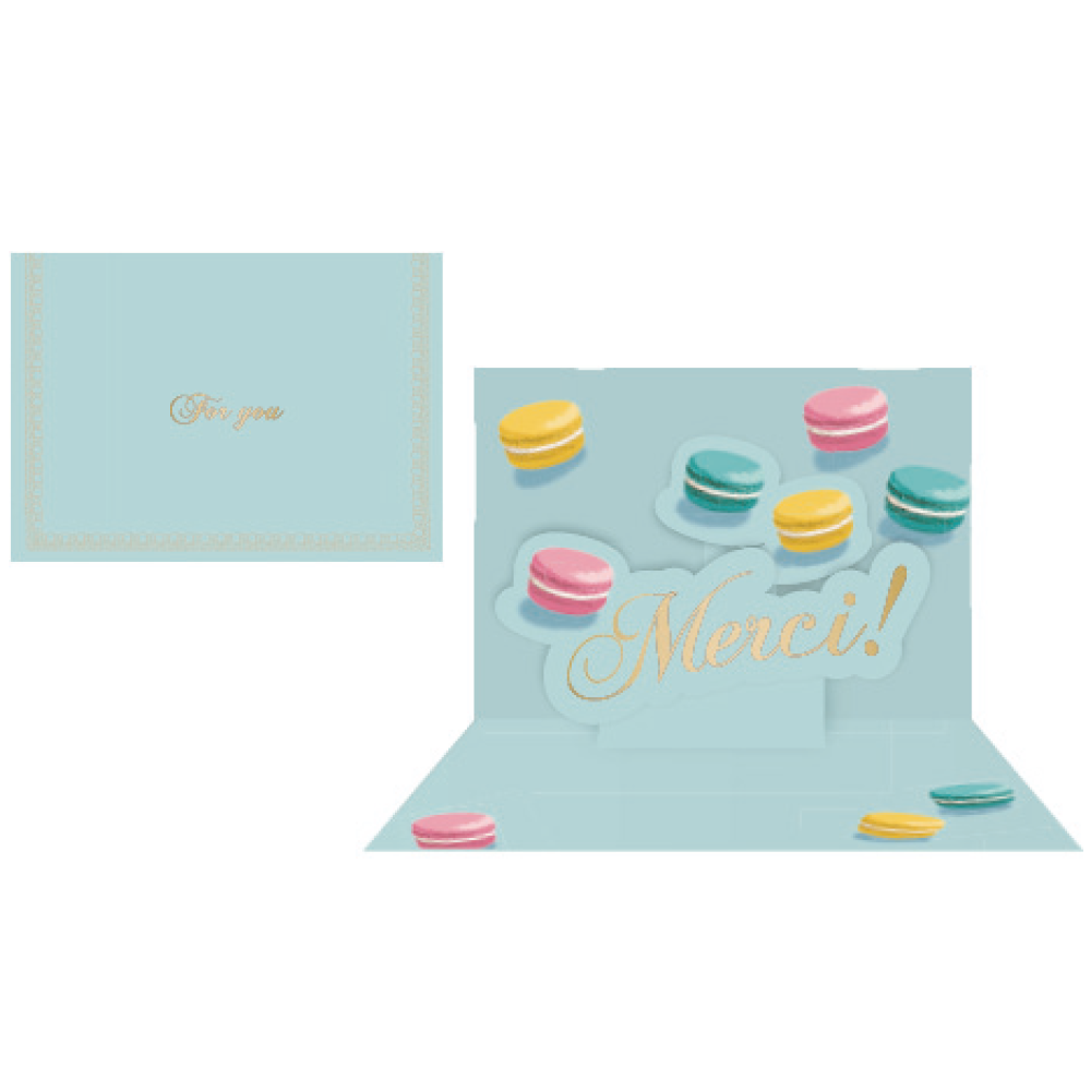 促銷 |Message Card | Macaron Menthe