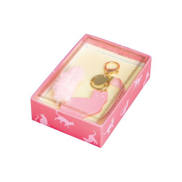 促銷 |Lovely Cat Bag Charm | Rose