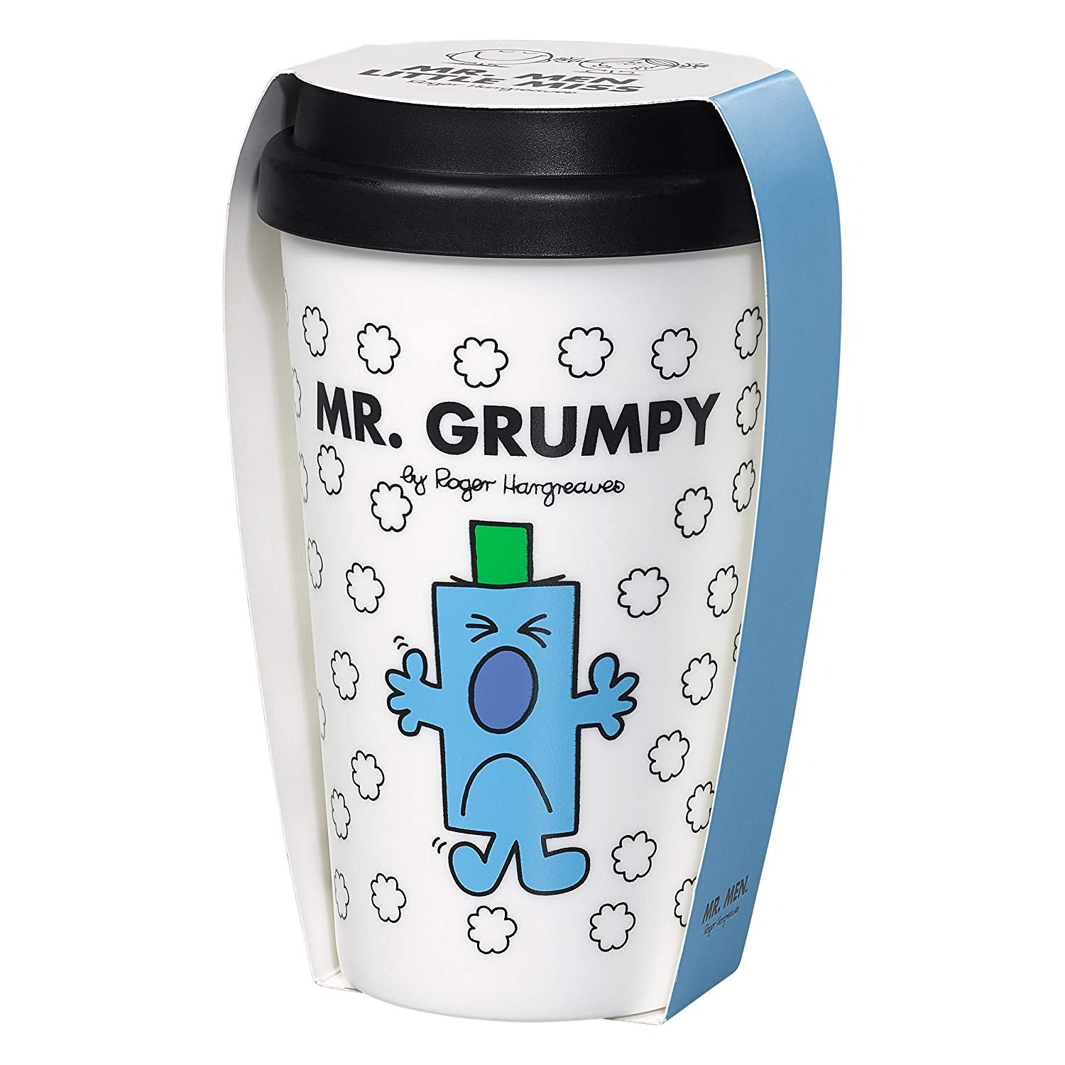 Mr Grumpy Travel Mug | White (1722801356834)