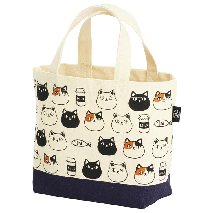 Neko Sankyodai | Small Tote Bag | 3 Brothers Face | 正價