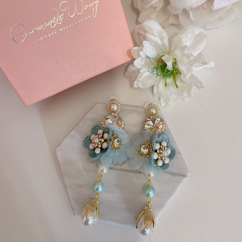 Carmenita Wong | Earrings | FF22 Green