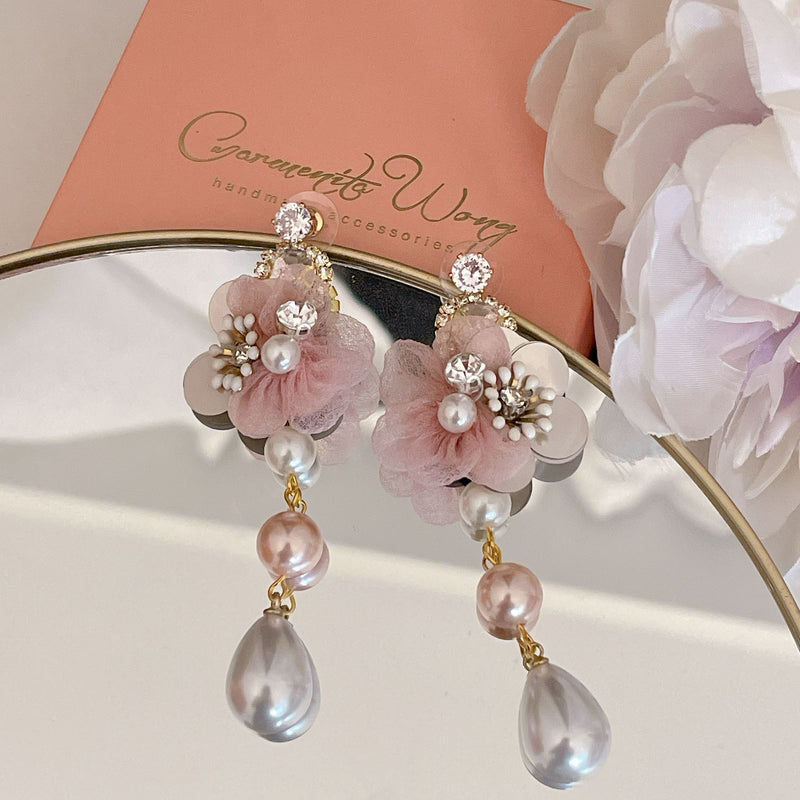 Carmenita Wong | Earrings | RF02 Pink