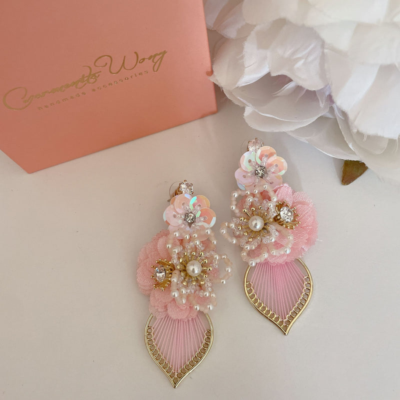 Carmenita Wong | Earrings | FN04 Pink