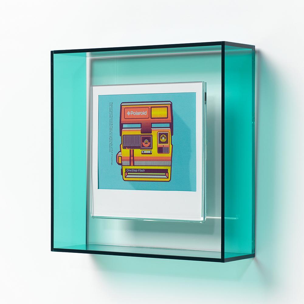 促銷 |Acrylic 4x4 Frame - Turquoise