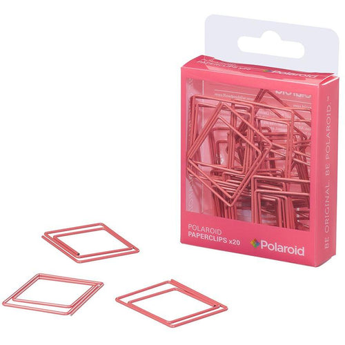 Polaroid shaped paperclips - Pink (197177769995)
