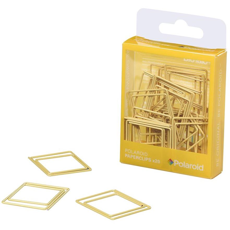 Polaroid Shaped paperclips - Yellow (197177737227)