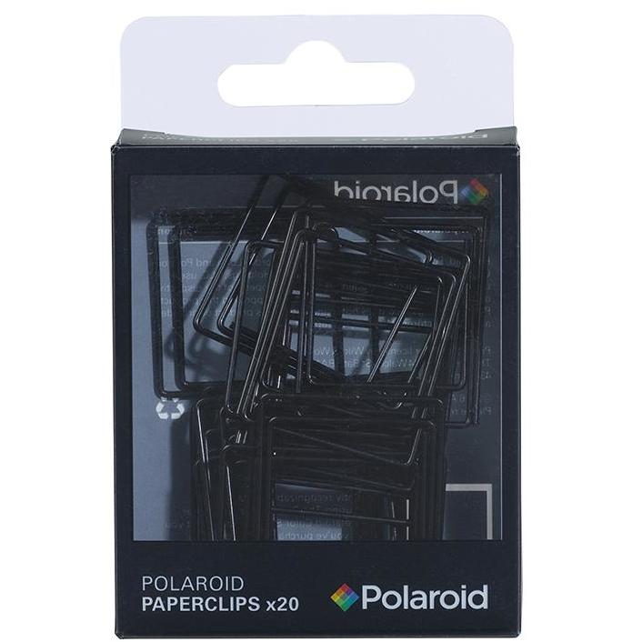 Polaroid shaped paperclips - Black (197177638923)