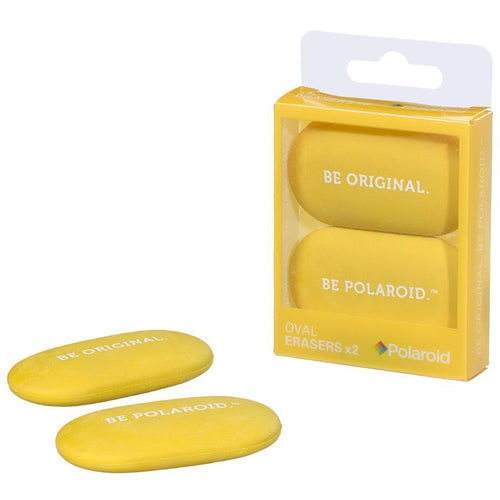 Oval Erasers Set of 2 - Yellow (197177147403)