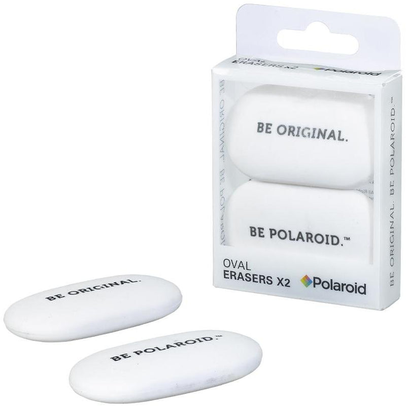 促銷 | Oval Erasers set of 2 - White