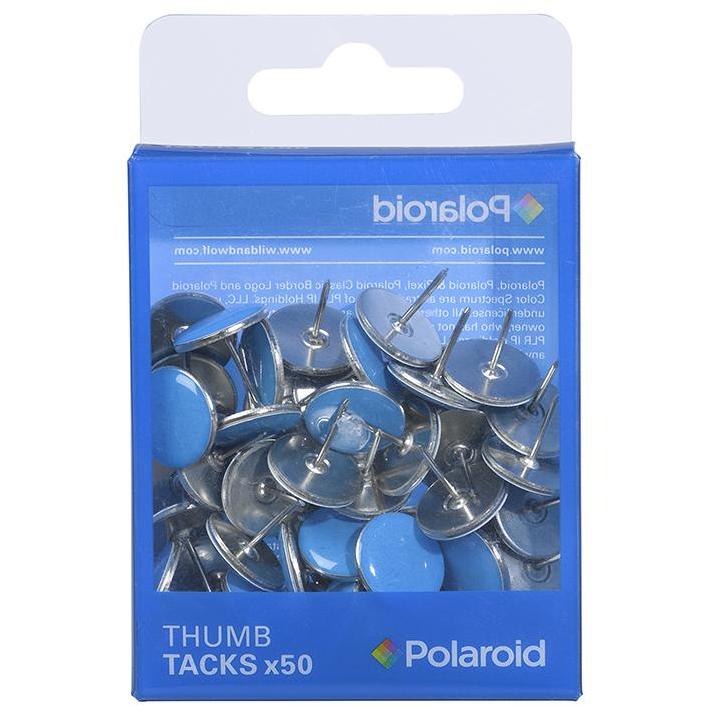 Thumb tacks - Blue (197176918027)