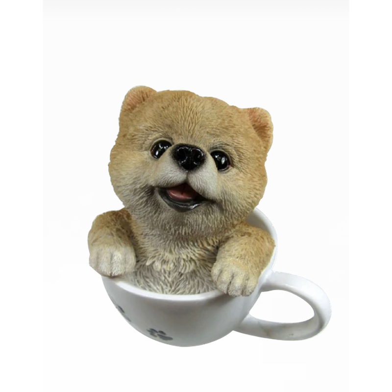Children Ornament | Pomeranian with Cup | 正價