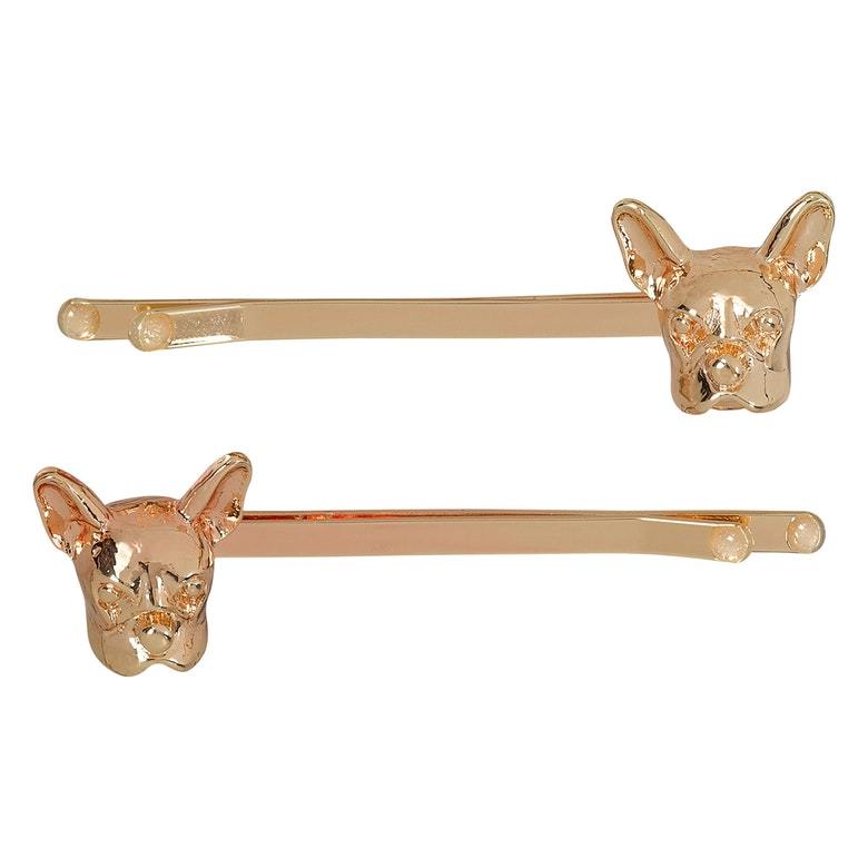 Hair Slides | French Bulldog (1543431192610)
