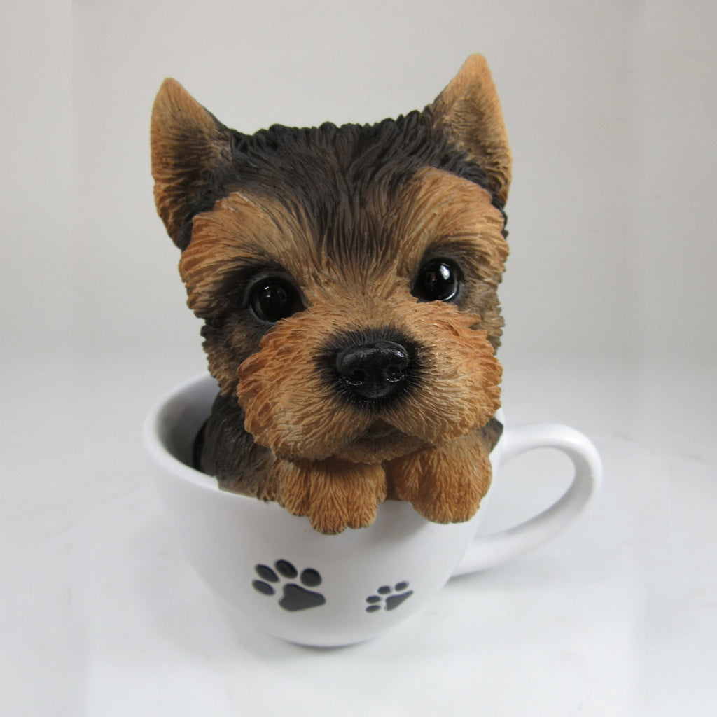 Children Ornaments | Yorkshire Terrier with Cup | 正價