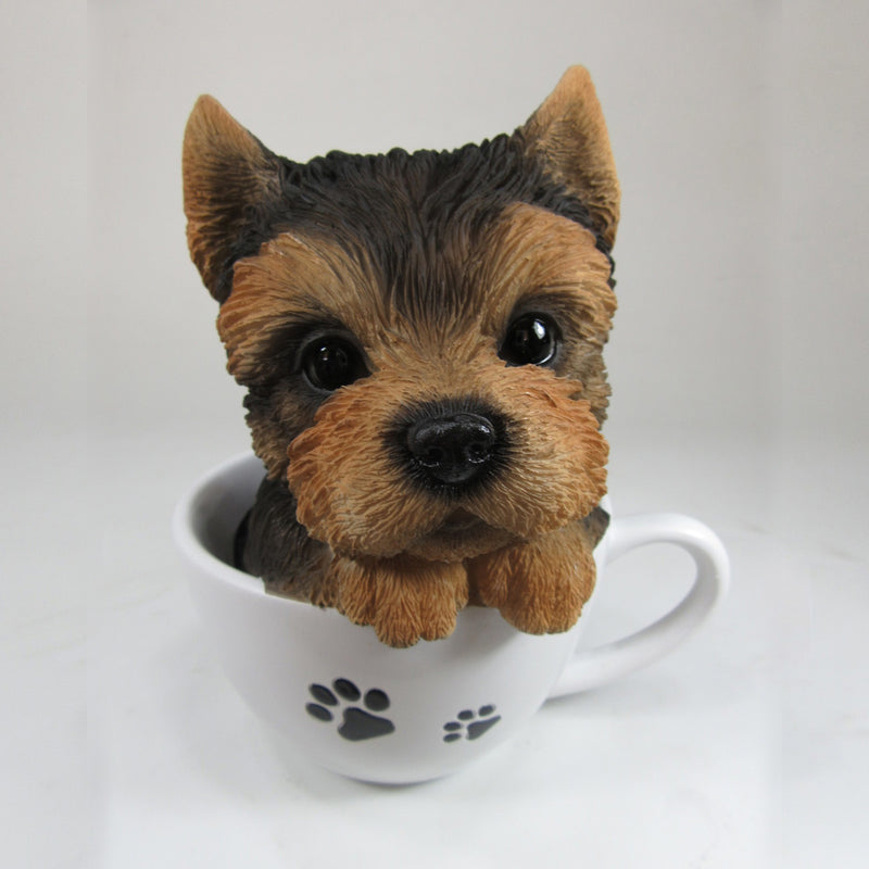 Children Ornaments | Yorkshire Terrier with Cup | 正價