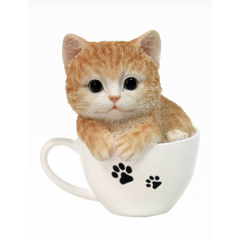 Children Ornament | Kitty with Cup | 正價