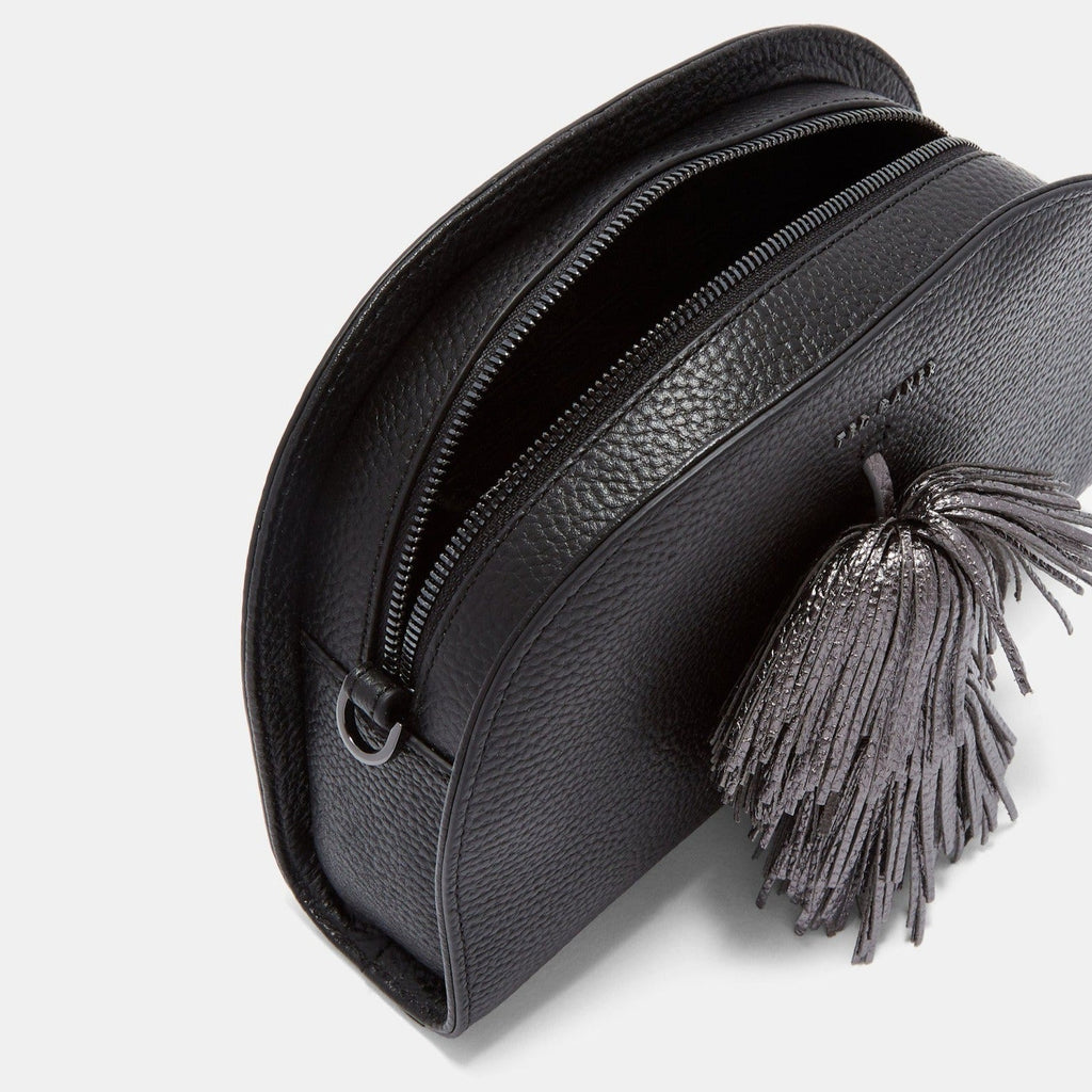 促銷 | MAARYY Leather Pom-Pom Cross Body Bag