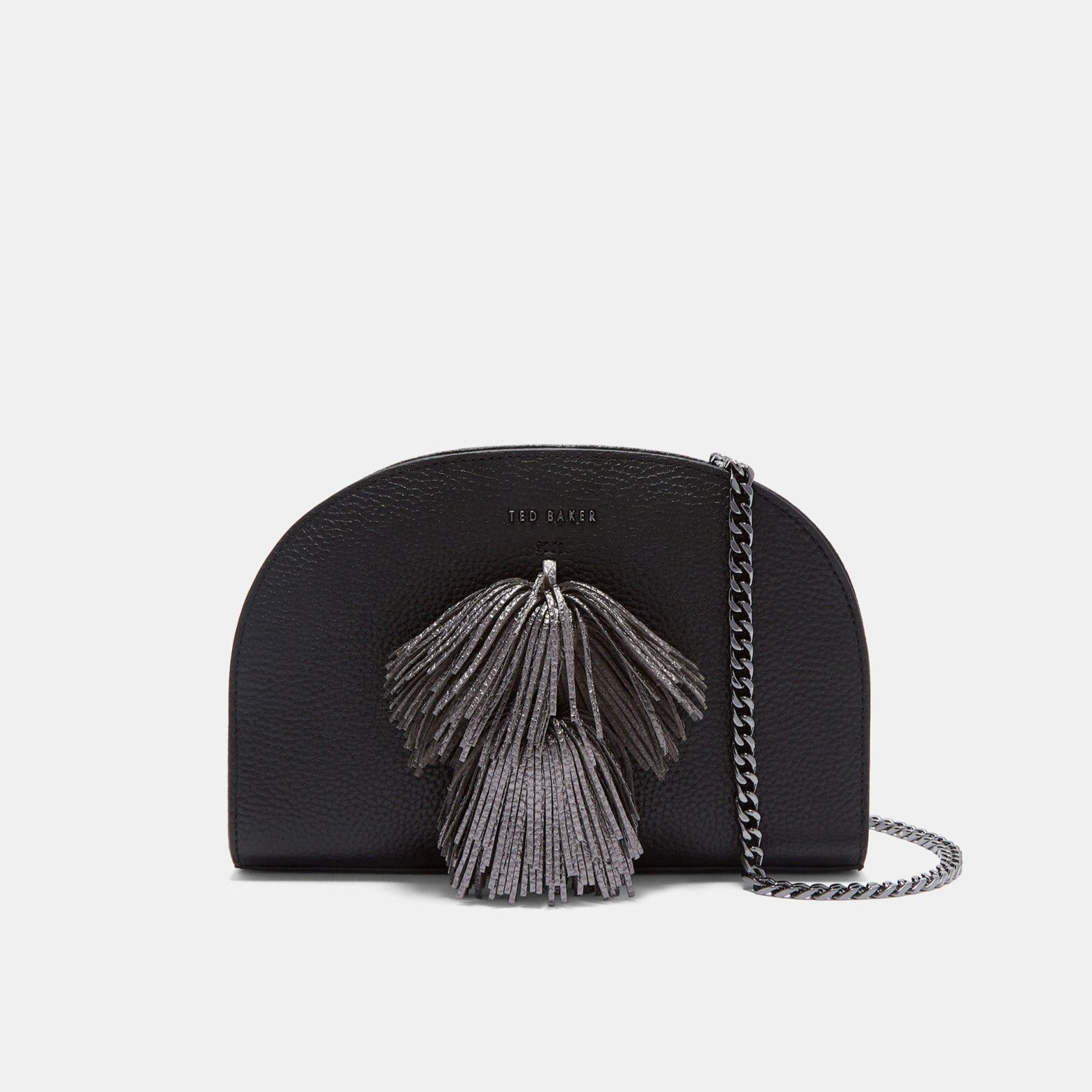 促銷 | MAARYY Leather Pom-Pom Cross Body Bag