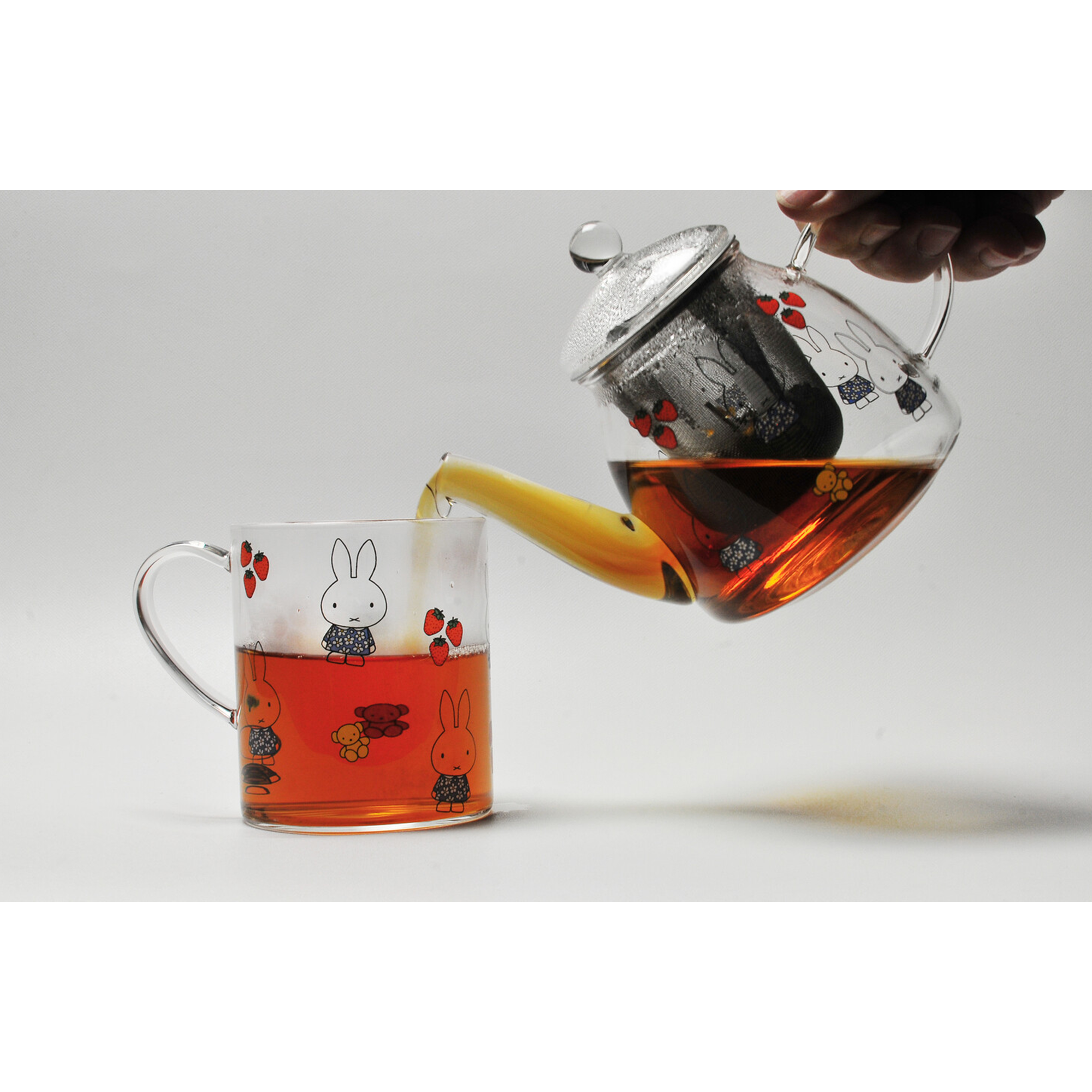 Miffy | Heat Resistan Teapot | Strawberry | 正價