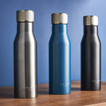 Water Bottle Knurled Lid | Gunmetal (487672119307)