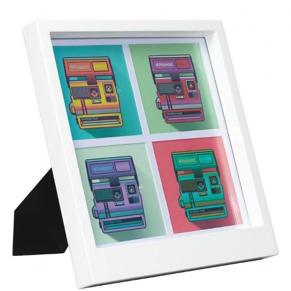 促銷 |Desk & Wall Photo Frame Small 4 photos White