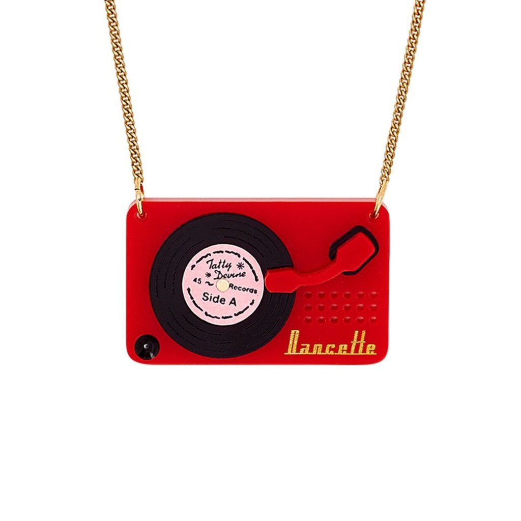 促銷 |Record Player Necklace