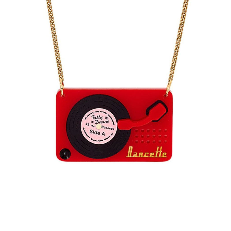 促銷 |Record Player Necklace